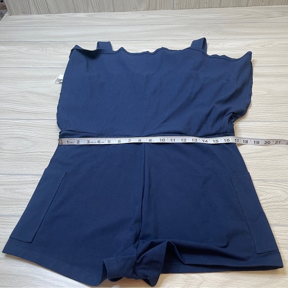 Pink Victoria's Secret Navy Blue Square Neck Active Dress Skort Size XXL New - Picture 11 of 16